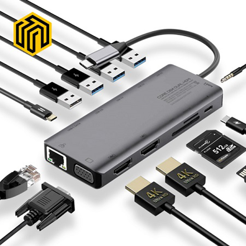 ǻͿǰ USB/ ũ CORE D84 DUAL HDMI ٱ Ƽ (13Ʈ/USB 3.0 Type C) ǰ 