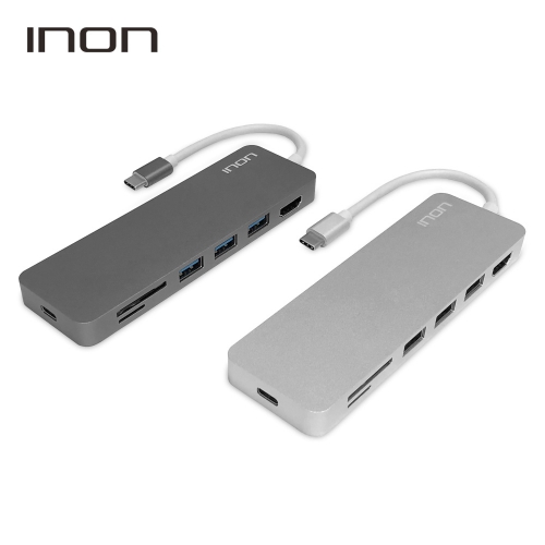 ǻͿǰ USB/ ̳ USB CŸ to 3.0 4Ʈ with HDMI / SD / Micro SD  IN-UH210C ǰ 