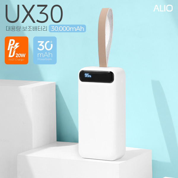 ALIO UX30  30000mAh 뷮͸ (LEDƮ)