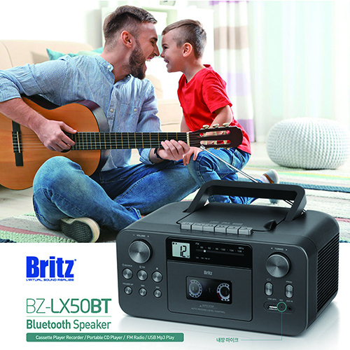 Britz 긮 BZ-LX50BT ޴ //īƮ/CD ƼĿ